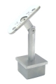 Rohrtr�ger bew., f�r Pfosten 40/40/2,0 mm, Stift: 12 mm, V2A